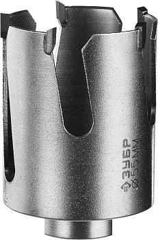 ПРОУНИВЕРСАЛ 55мм, коронка с твердосплавными резцами ЗУБР