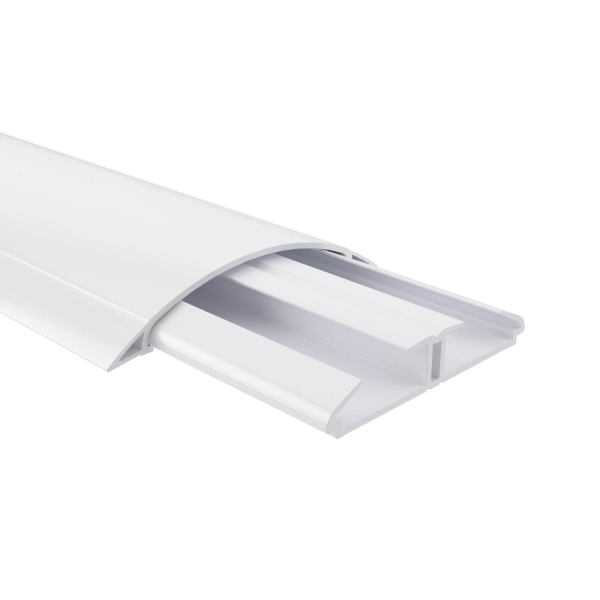 Напольный канал 75х17 мм CSP-F, белый DKC Напольный канал 75х17 мм CSP-F, белый DKC