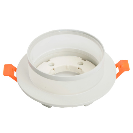 Светильник потолочный встраиваемый, 15W 230V GX53, белый, круг, без лампы, DL500 Feron