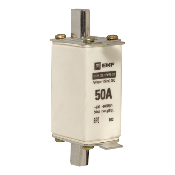 Плавкая вставка ППН-33 160/ 50А габарит 00 PROxima EKF