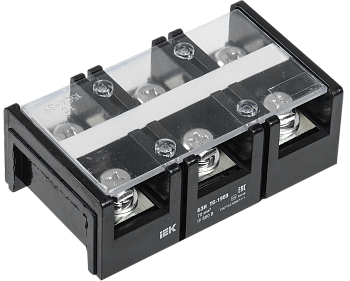 Блок зажимов наборный БЗН ТС-1503 70мм2 150A 3 пары IEK