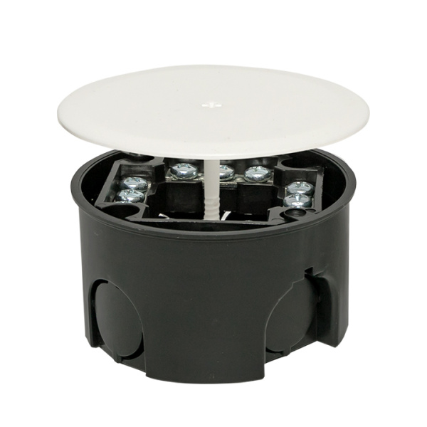 Коробка распределительная КМТ-010-019 для подштукатурного монтажа с клеммником и крышкой (74х42) PROxima EKF