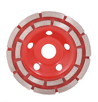 Чашка алмазная 125 Сегментная двухрядная TCW153 Trio-Diamond