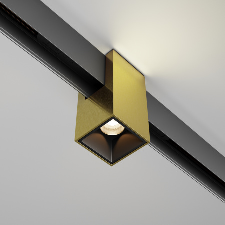 Трековый светильник LED 7Вт Латунь IP20 Magnetic track system Exility TR121-2-7W3K-BS Technical Maytoni