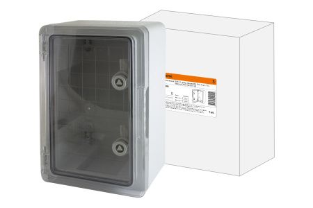 Щит пластиковый ЩМП-0-6, прозр., крышка ABS, IP65, -45 до +75 С, навесной, (500x400x180) TDM