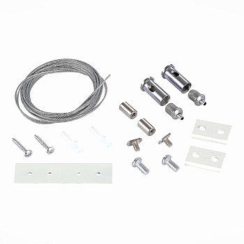 Тросовый подвес для магнитного шинопровода (2шт) Белый ST005.519.00 ST LUCE