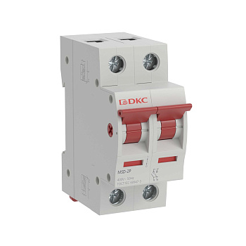 Выключатель нагрузки модульный YON max типа MSD 2П 100А DKC