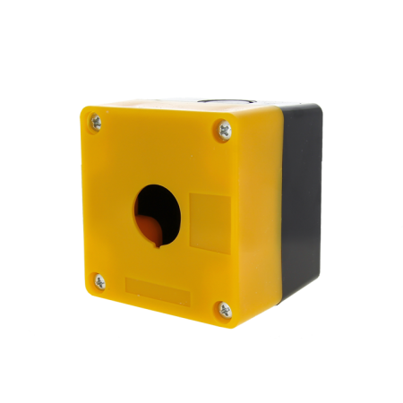 Корпус КП101 пластиковый 1 кнопка желтый EKF PROxima