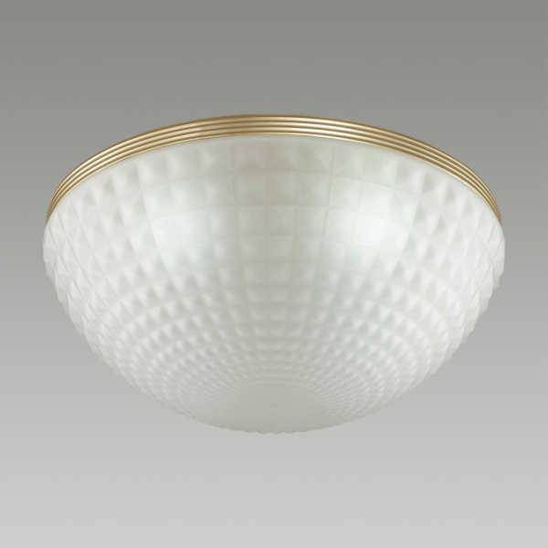 Потолочный св-к E14 4*40W MALAGA золотистый/белый/стекло ODEON LIGHT