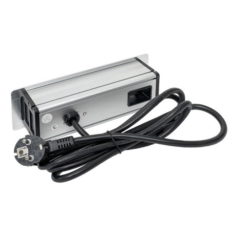 Встраиваемый настольный розеточный блок, 8 модулей, C-Line EKF