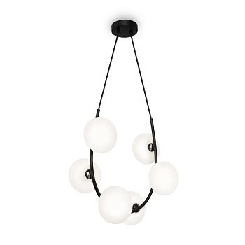 Люстра 6*G9 25Вт Черный IP20 Perlina FR4005PL-06B2 Freya