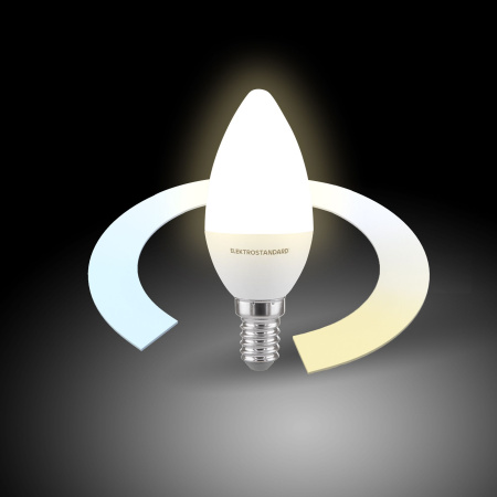 Умная светодиодная лампа E14 5Вт 3300, 4200, 6500К (a055924) Elektrostandard