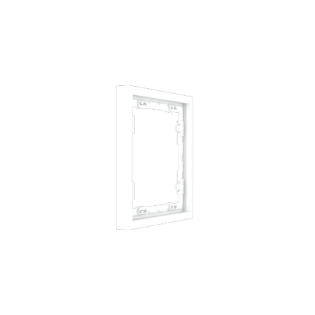 Рамка пластиковая Voltum S70 на 1 пост, (белый матовый)