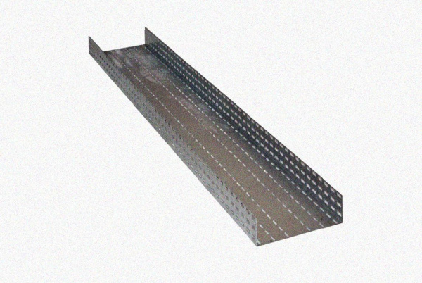 Лоток перфорированный ЛМ 150х65х3000 УТ1,5, горячее цинкование, S1,5