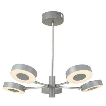 Люстра 55Вт 4000K Серый IP20 Gabby FR6009PL-L55GR Freya