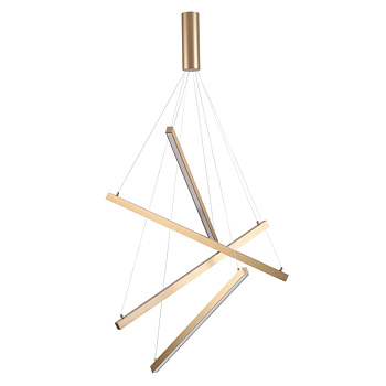 Подвесной св-к LED 48W 2700Лм 3000К 220V COMETA золото ODEON LIGHT