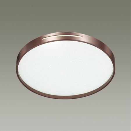 Св-к пластик/белый/коричневый LED 72Вт 3000-6000K D490 IP43 пульт ДУ GETA COFFEE SONEX