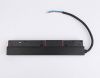 Блок питания внутренний с вводом питания для шинопровода Magnetic GL3661 BK черный блок IP20 100W 48V 225*45*23 Ambrella Light
