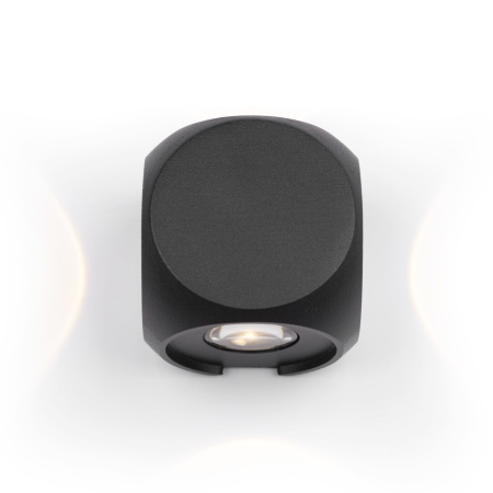 Бра 4Вт 3000K Черный IP20 Corso O014WL-L4B Outdoor