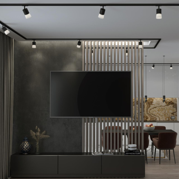 Св-к трековый однофазный двухжильный (универсальный) IP20 GU10 9W 220V ELINA черный NOVOTECH