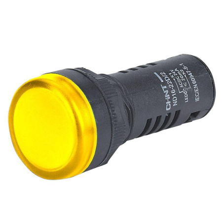 Индикатор ND16-22D/2 желтый AC/DC230В (R) CHINT