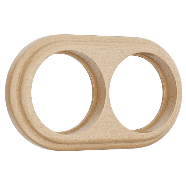 Legend Рамка на 2 поста (светлый бук) Werkel