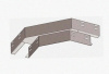 Лоток угловой замковый перфорированный КГЗ 100х80-90 УТ1,5 поворот на 90, горячее цинкование, S1,0
