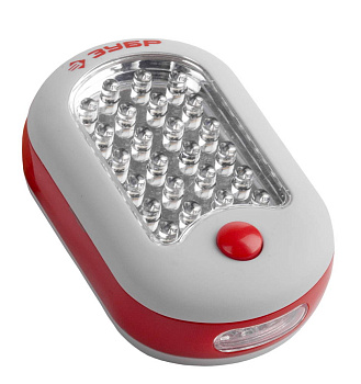Фонарь светодиодный, 27 LED, магнит, крючок для подвеса, 3ААА ЗУБР