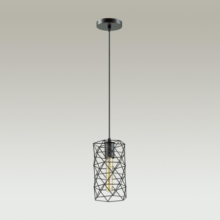 Подвес E27 1*60W 220V OLAF черный LUMION
