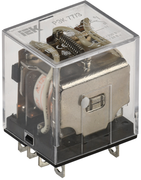 Реле промежуточное РЭК77/3(LY3) 10А 12В АC IEK