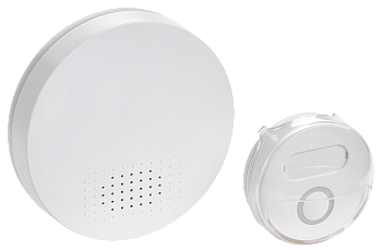 Звонок беспроводной ДЗБ4-36М (36 мелодий) белый IEK