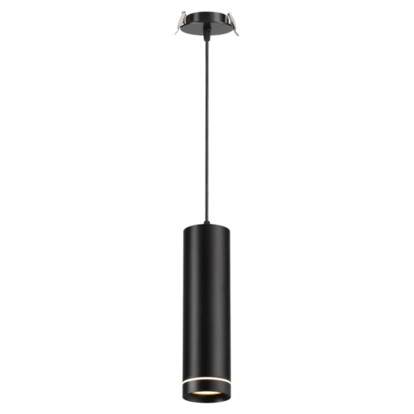 Встр.св-к IP20 LED 3000K 12W 160-265V ARUM черный NOVOTECH