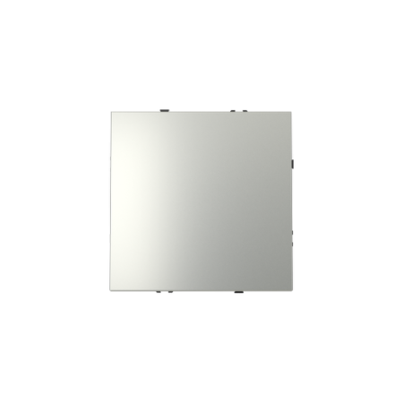 Перекрестный переключатель встраиваемый Voltum S70 одноклавишный 10А, (сталь)