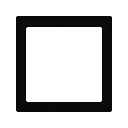 Декоративная вставка для рамок из натуральных материалов Avanti черная, 1 пост (2 мод.) DKC