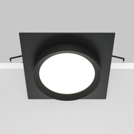 Встраиваемый светильник 1*GX53 15Вт Черный IP20 Downlight DL086-GX53-SQ-B Technical Maytoni