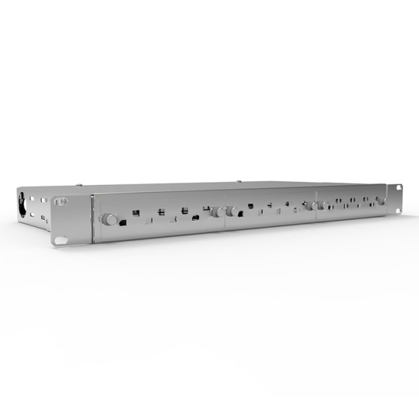 Кросс оптический стоечный 1U-24(планка FC-3шт) серия PROxima EKF