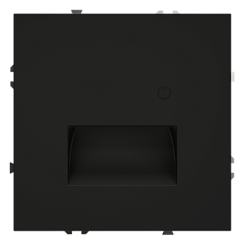 Подсветка светодиодная встраиваемая Voltum S70 с датчиком, (черный матовый)