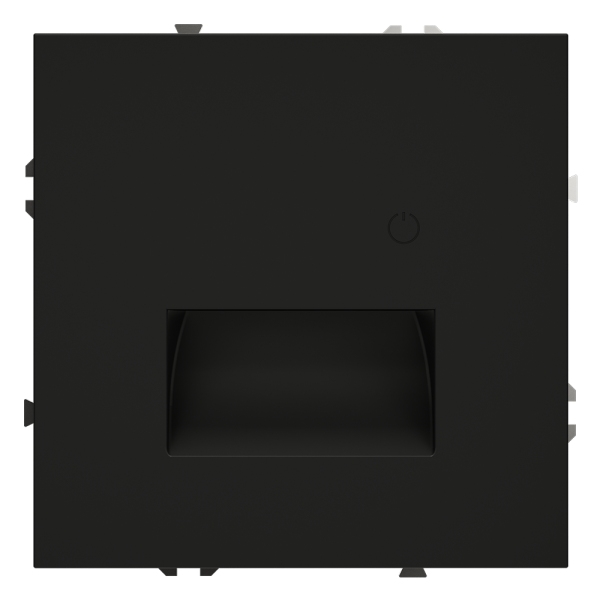 Подсветка светодиодная встраиваемая Voltum S70 с датчиком, (черный матовый)