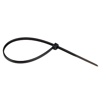 Хомут нейлоновый черный (2,5х160) (100шт) Basic EKF