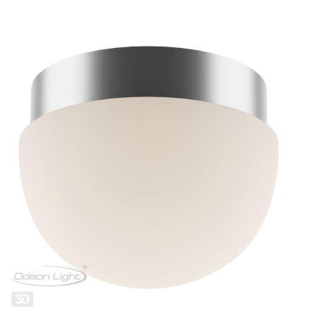 Потолочный св-к IP44 G9 40W 220V MINKAR хром ODEON LIGHT