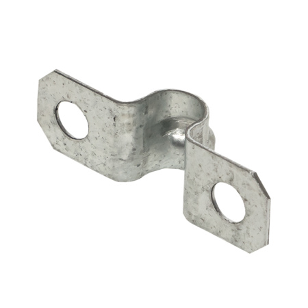 Скоба металлическая двухлапковая d10-11 мм (10 шт) PROxima EKF