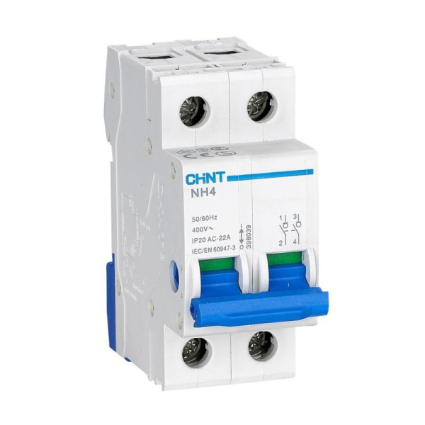 Выключатель нагрузки NH4 2П 63A (DB) (R) CHINT