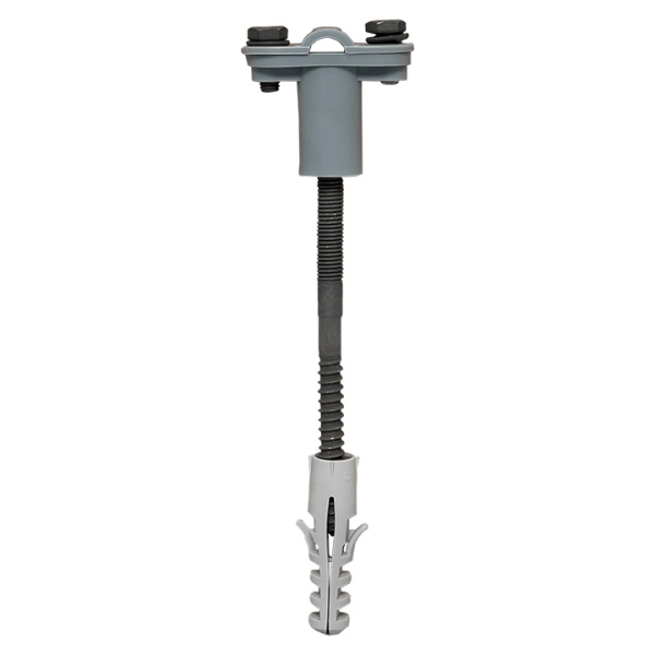 Держатель фасадный пластиковый скручиваемый L=120мм EKF