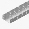 Лоток монтажный цельный перфорированный ЛМЦ400х100х3000 УХЛ1, горячее цинкование, S1,5