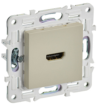 SKANDY Розетка HDMI SK-H01B бежевый IEK