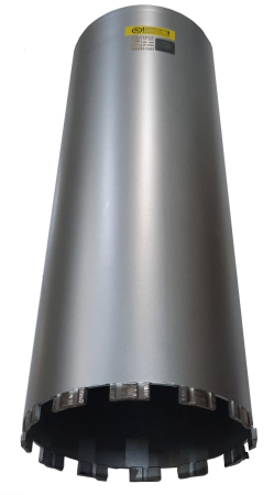 Коронка алмазная 162*450 Laser 1 1/4 UNC HD720 Hilberg