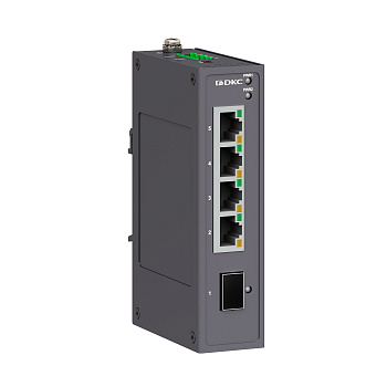 Промышленный неуправляемый коммутатор, арт. N1000-1SFP4T-P2 DKC