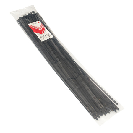 Хомут P6,6 стандартный (ч), 8,8x920 (100шт) FlexLock PROxima EKF