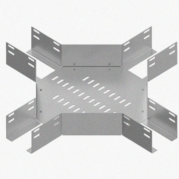 Лоток крестообразный перфорированный КМ 100х65 У3, окрашенный, S1,0