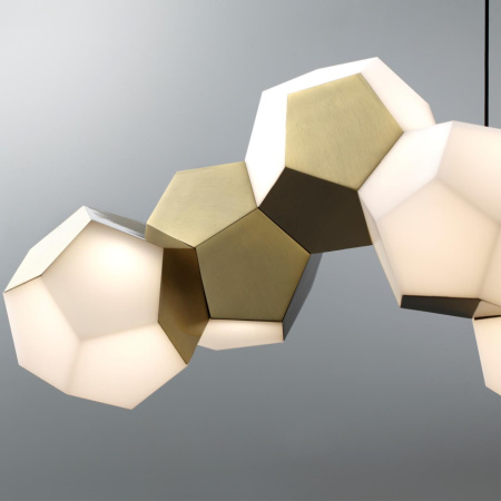 Настенный св-к LED 7W 420Лм IP20 BINGO золото ODEON LIGHT